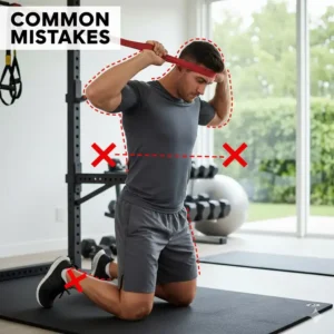 Key mistakes to avoid when using resistance bands for neck training to ensure safety and effectiveness.